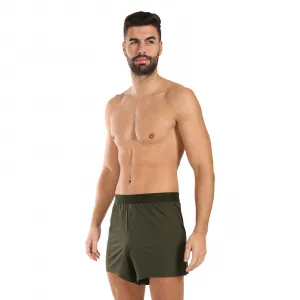 Pánske trenky Gino bambusové zelené (75195-DCZ) M, trenírky
