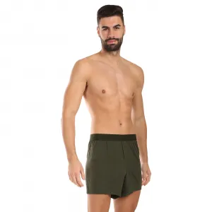 Pánske trenky Gino bambusové zelené (75195-DCZ) M, trenírky