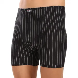 Pánske boxerky Gino čierné (74167) M, trenky