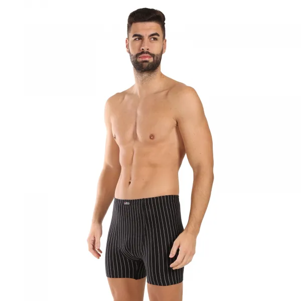 Pánske boxerky Gino čierné (74167) M, trenky