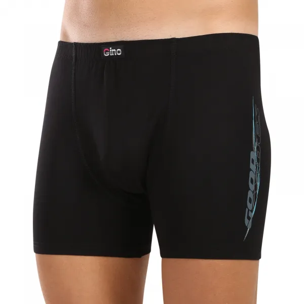 Pánske boxerky Gino čierné (74165) M, trenky