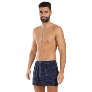 Pánske trenky Gino modré (75190-DCMDxA) M, trenírky