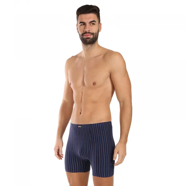 Pánske boxerky Gino modré (74167) M, trenky