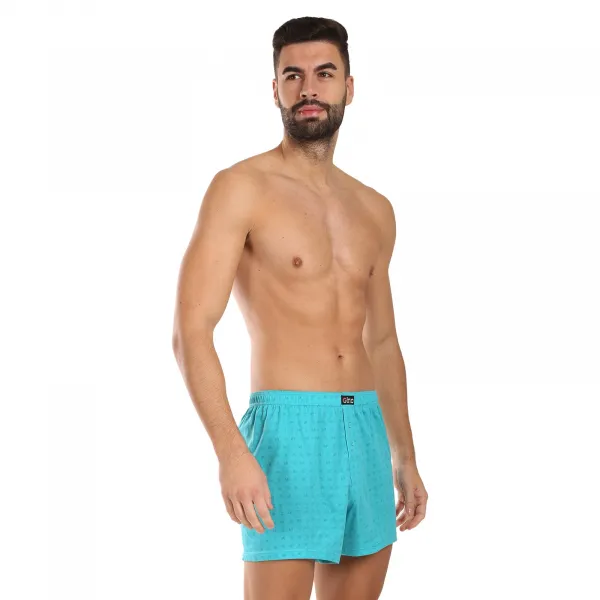 Pánske trenky Gino modré (75191-LMZDMZ) S, trenírky