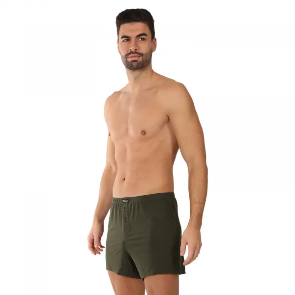 Pánske trenky Gino bambusové zelené (75194) M, trenírky