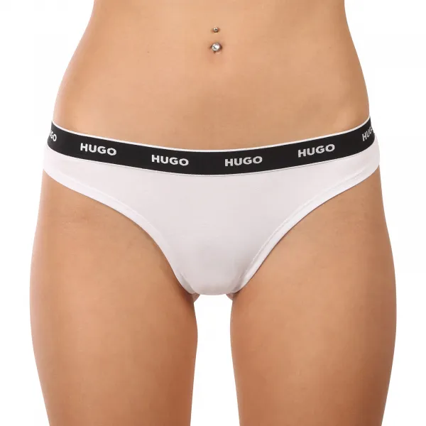 3PACK dámske tangá HUGO viacferbná (50480150 968) M