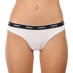3PACK dámske tangá HUGO viacferbná (50480150 968) M