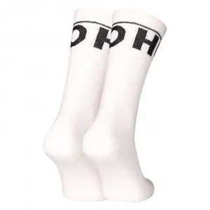 2PACK ponožky Hugo vysoké bielé (50510647 100) M