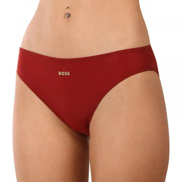 3PACK dámske nohavičky BOSS červené (50527245 610) S