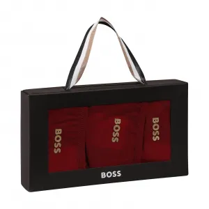 3PACK dámske nohavičky BOSS červené (50527245 610) S