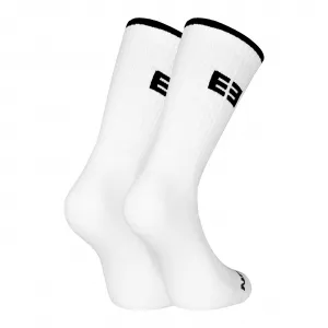 3PACK ponožky Nedeto športové vysoké bielé (3NOB3) M
