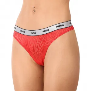 3PACK dámske tangá HUGO viacferbná (50527213 962) M