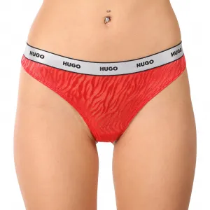 3PACK dámske tangá HUGO viacferbná (50527213 962) M