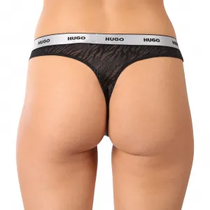 3PACK dámske tangá HUGO viacferbná (50527213 962) M