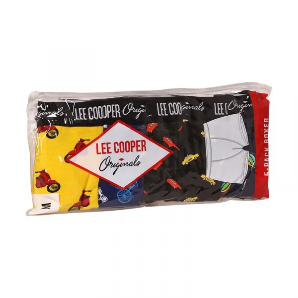 5PACK pánske boxerky Lee Cooper viacfarebné (LCU3200700E-1763083) M, trenky
