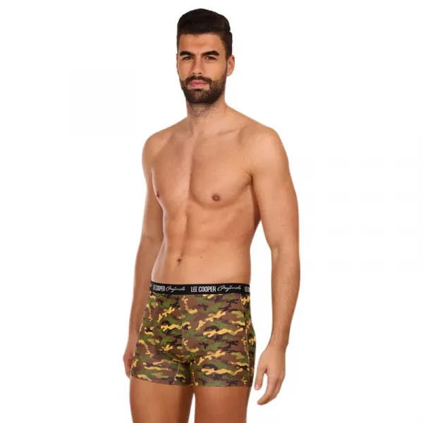 5PACK pánske boxerky Lee Cooper viacfarebné (LCU3200700D-1763075) M, trenky