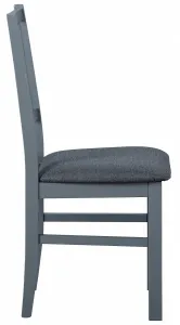Jedálenská stolička (2 kusy) weston - šedá