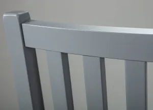 Jedálenská stolička (2 kusy) weston - šedá