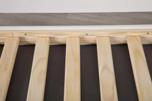 Výsuvná posteľ LOTAR biela 90x200 cm