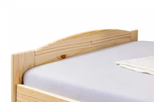 Posteľ z masívu 90x200cm s prístelkou a úložným priestorom janett -