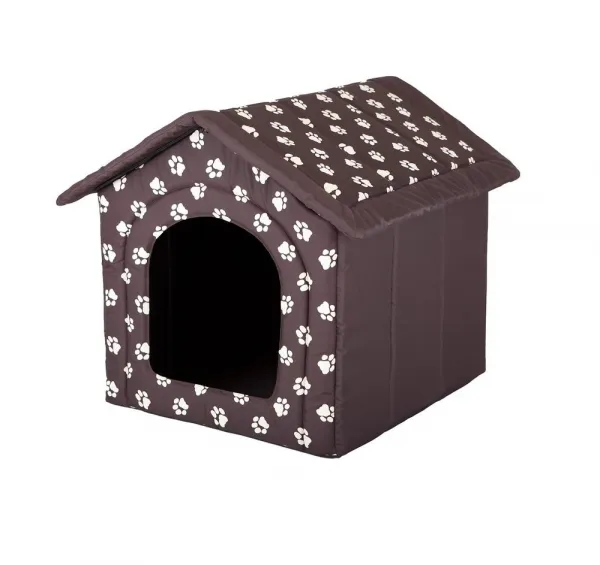 Domček pre psa Reedog Brown Paw - M