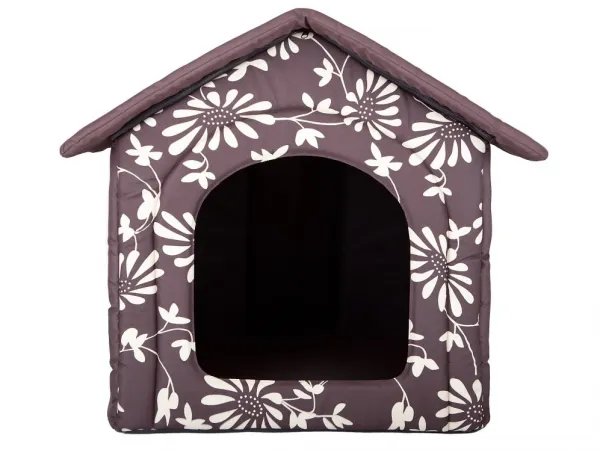 Domček pre psa Reedog Brown Flower