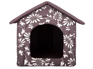 Domček pre psa Reedog Brown Flower