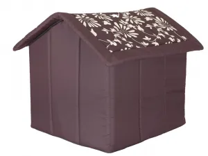 Domček pre psa Reedog Brown Flower