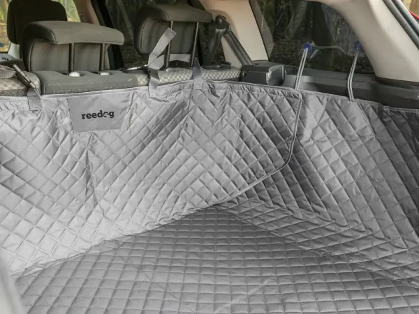 Reedog ochranný autopoťah do kufra pre psov - sivý
