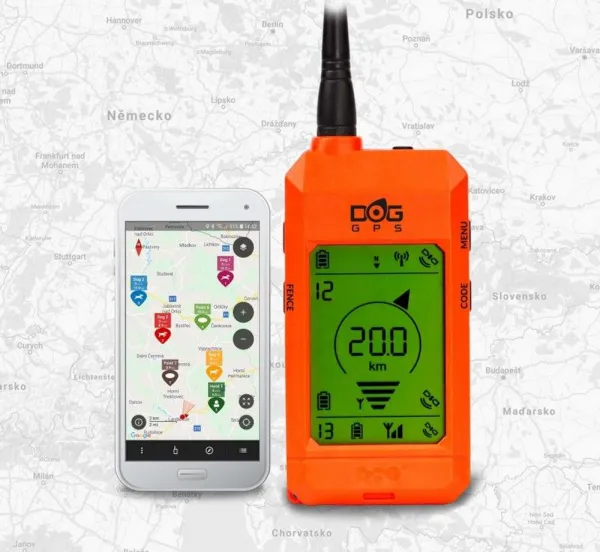 prijímač  Dogtrace DOG GPS X30, X30T, X30B, X30TB + verzia Short