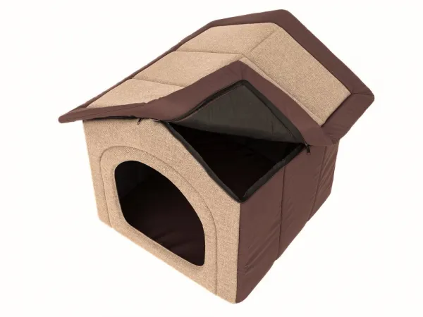Domček pre psa Reedog Inari Brown-beige