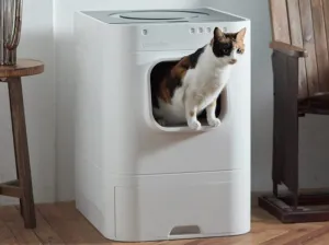 Automatická samočistiaci toaleta pre mačky LavvieBot