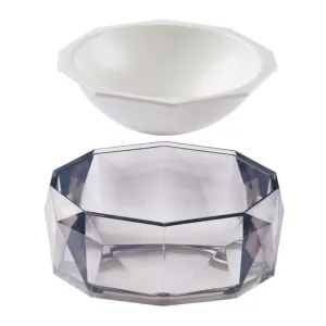 Miska SinDesign Diamond pre domáce zvieratá, 300 ml - černá