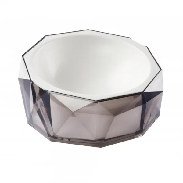 Miska SinDesign Diamond pre domáce zvieratá, 300 ml - černá