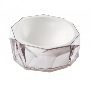 Miska SinDesign Diamond pre domáce zvieratá, 300 ml - černá