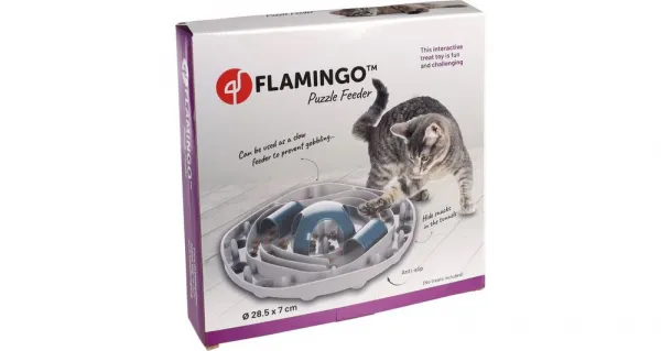 Interaktívna maškrtná hračka Flamingo Hanto