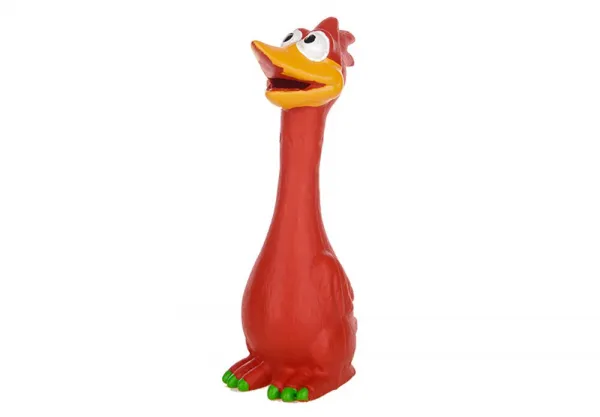 Reedog pískajúca kačica červený latex