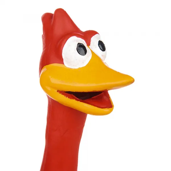 Reedog pískajúca kačica červený latex
