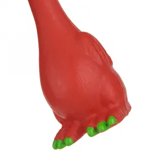Reedog pískajúca kačica červený latex