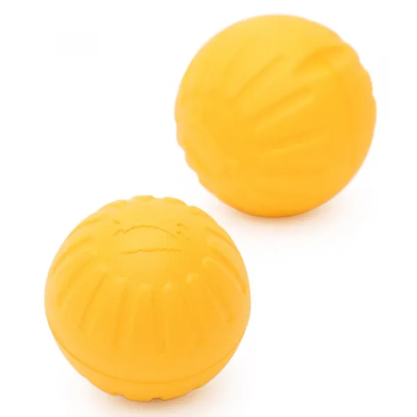 Žltá penová loptička Reedog ø 9 cm