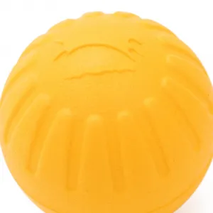 Žltá penová loptička Reedog ø 9 cm