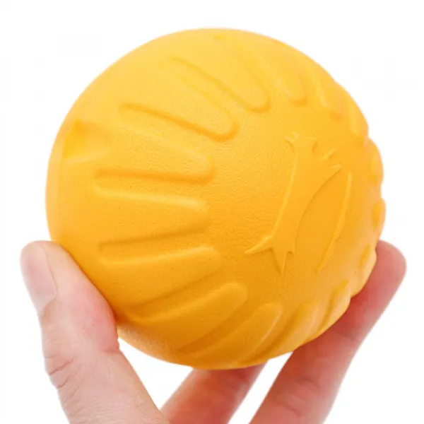 Žltá penová loptička Reedog ø 9 cm