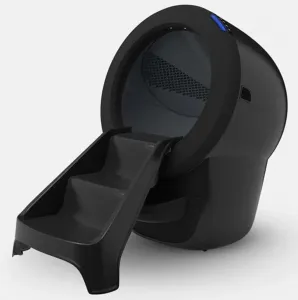 Prístupové schodíky s rampou pre automatické WC Litter Robot 4 - černá