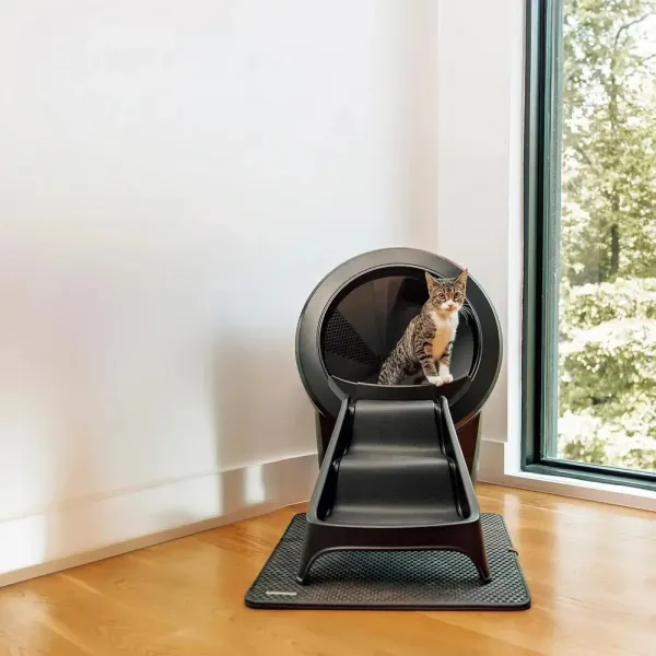 Prístupové schodíky s rampou pre automatické WC Litter Robot 4 - černá
