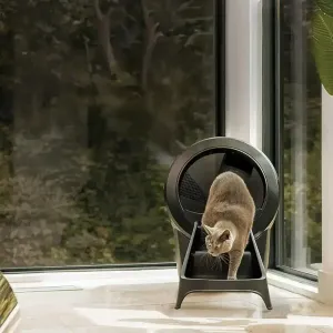 Prístupové schodíky s rampou pre automatické WC Litter Robot 4 - černá
