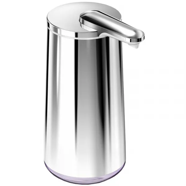 Simplehuman 295 ml - strieborná - nerezová oceľ - Bezdotykový dávkovač mydla