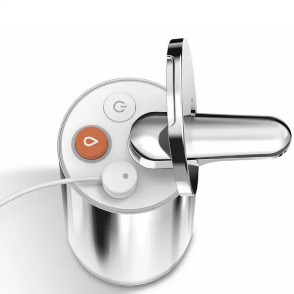 Simplehuman 295 ml - strieborná - nerezová oceľ - Bezdotykový dávkovač mydla