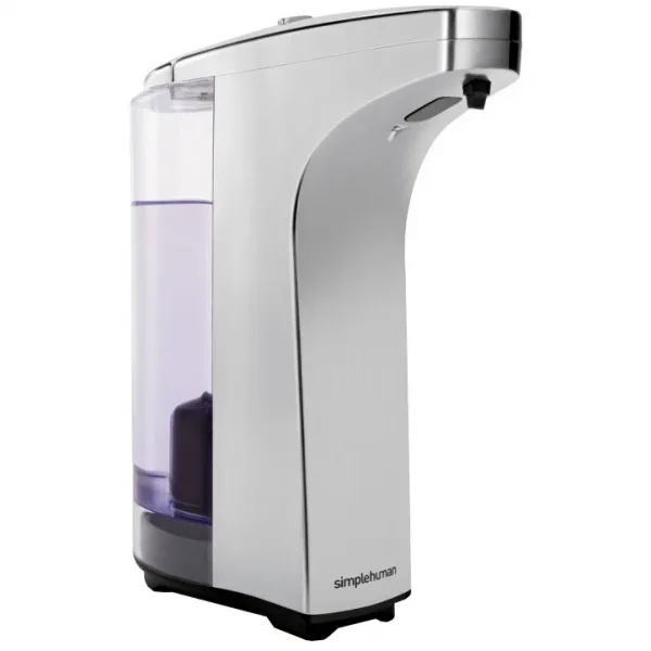 Simplehuman 237ml - matný nikel - Bezdotykový dávkovač mydla