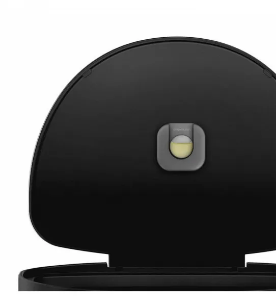 Simplehuman SEMI-ROUND 45L - čierna - Bezdotykový kôš