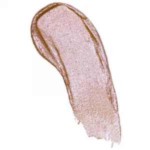 Makeup Revolution Metallic Muse Glitter Muse trblietavé tekuté očné tiene odtieň Gold 3.5 ml